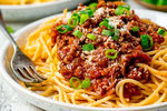 Spaghetti Bolognese Pasta  ابن البلد restaurant 