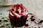 Red Velvet Cupcake  Munchies Madness restaurant 