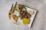 Spicy Kebab Plate  Enab Beirut Egypt restaurant 