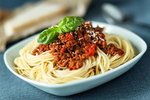 Pasta with Minced Meat  Abou Fares El Soury restaurant 
