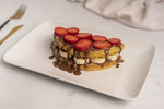 Chocolate with Strawberry Waffle  ذا وافل restaurant 