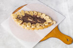 Nutella with Banana Mano'usha  Bab Sharqy restaurant 