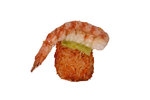 Crispy Rice with Shrimp Nigiri   بوب سوشى  restaurant 
