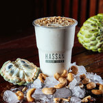 Cashew Qeshta Juice   عصائر حسن فريش restaurant 