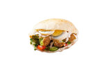 Falafel with Boiled Egg Sandwich  الجعان  restaurant 