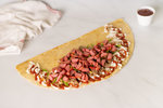 Mexican Hot Dog Crepe  ذا وافل restaurant 