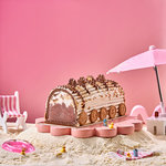 تورتة كاسيتا ايس كريم شوكولاتة  حلوانى فريدم  restaurant 