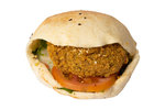 Falafel with Kiri Cheese Sandwich  GAD restaurant 