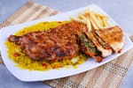 وجبة نصف دجاجة على الفحم سادة  اهل الكرم restaurant 