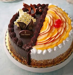 تورتة نصف ونصف  حلواني طلعت restaurant 