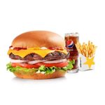 ستار ثيك برجر كومبو  هارديز restaurant 