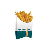 بطاطس مقلية  كبيرة  مور ان restaurant 