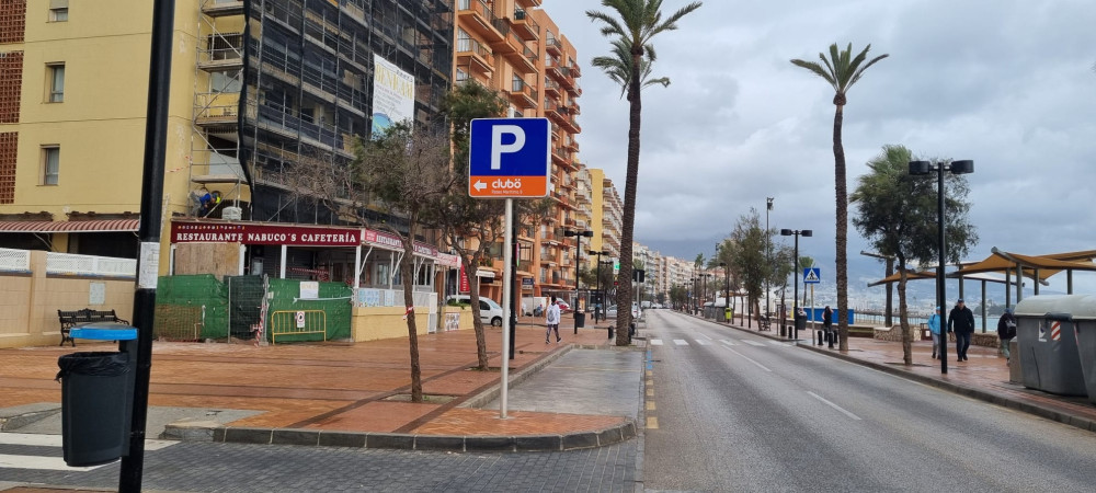 Parking CLUBÖ Paseo Marítimo Fuengirola. ¡Höla!