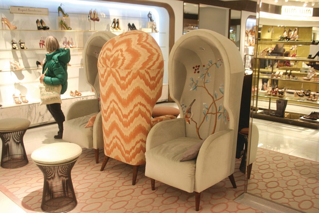 Harrods London, Women's Shoe Department