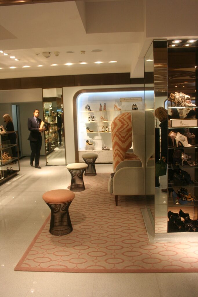 Harrods London, Women�s Shoe Department