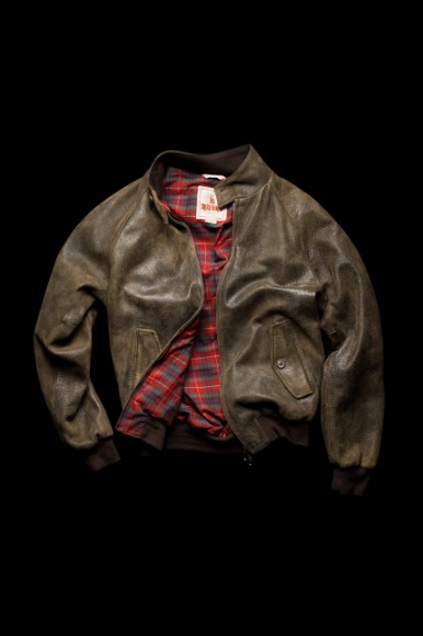 baracuta leather jacket