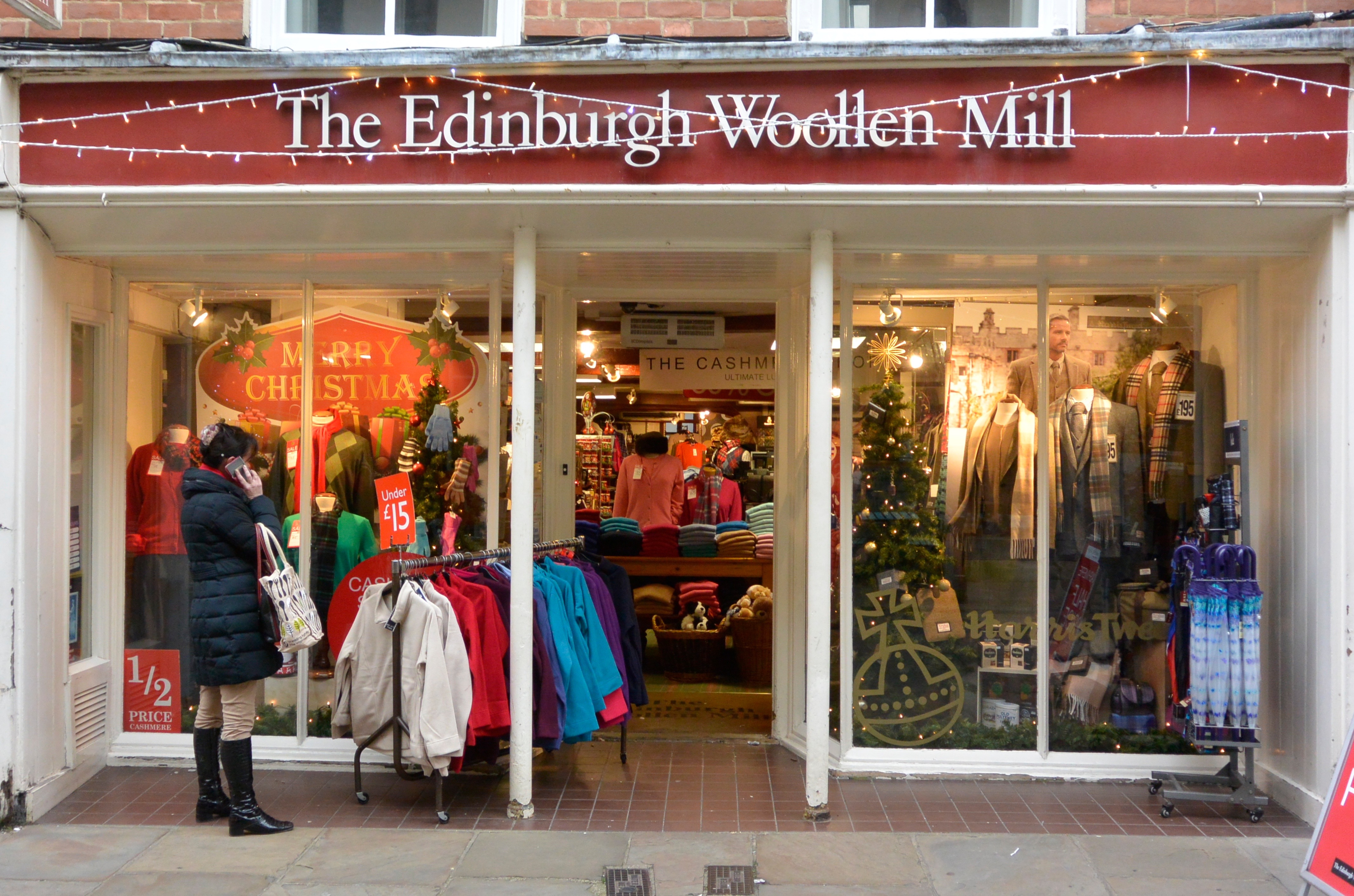 edinburgh woollen mill cashmere