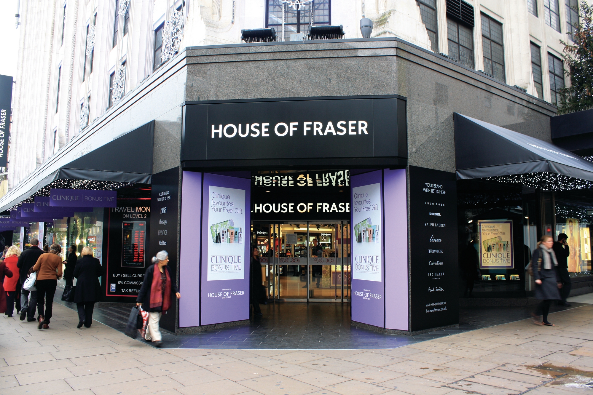 House Of Fraser Enters Administration