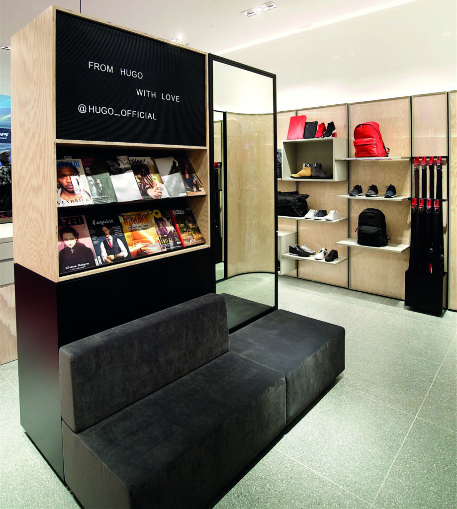 Inside the UK's first Hugo store from Hugo Boss