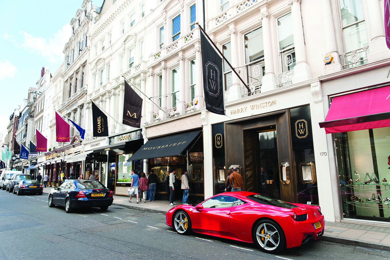 New Bond Street has highest rents in Europe