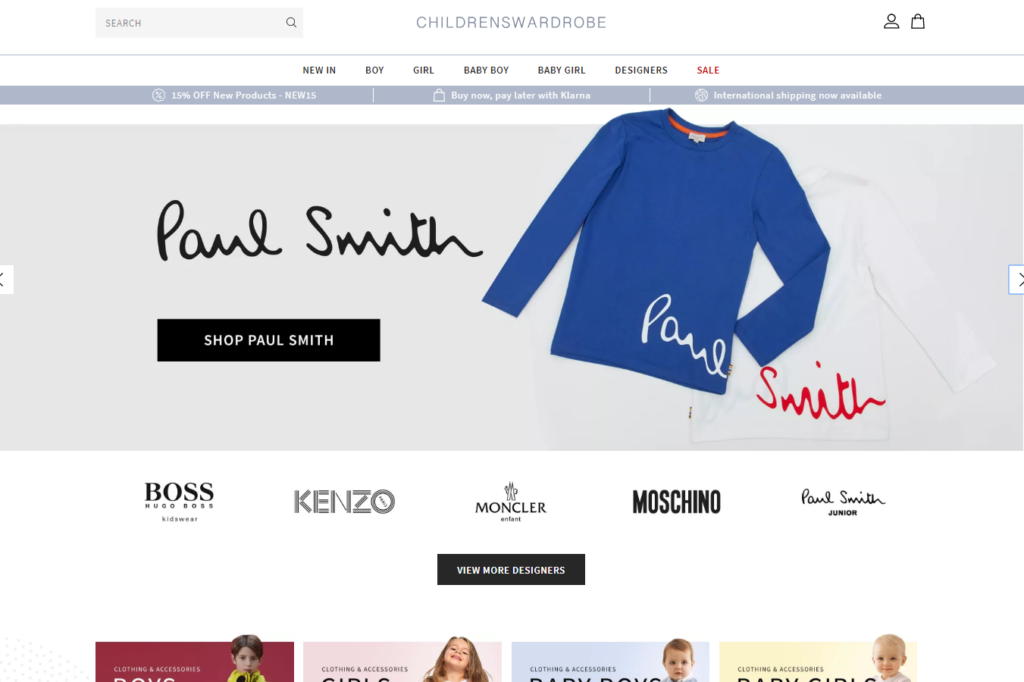 junior clothing website