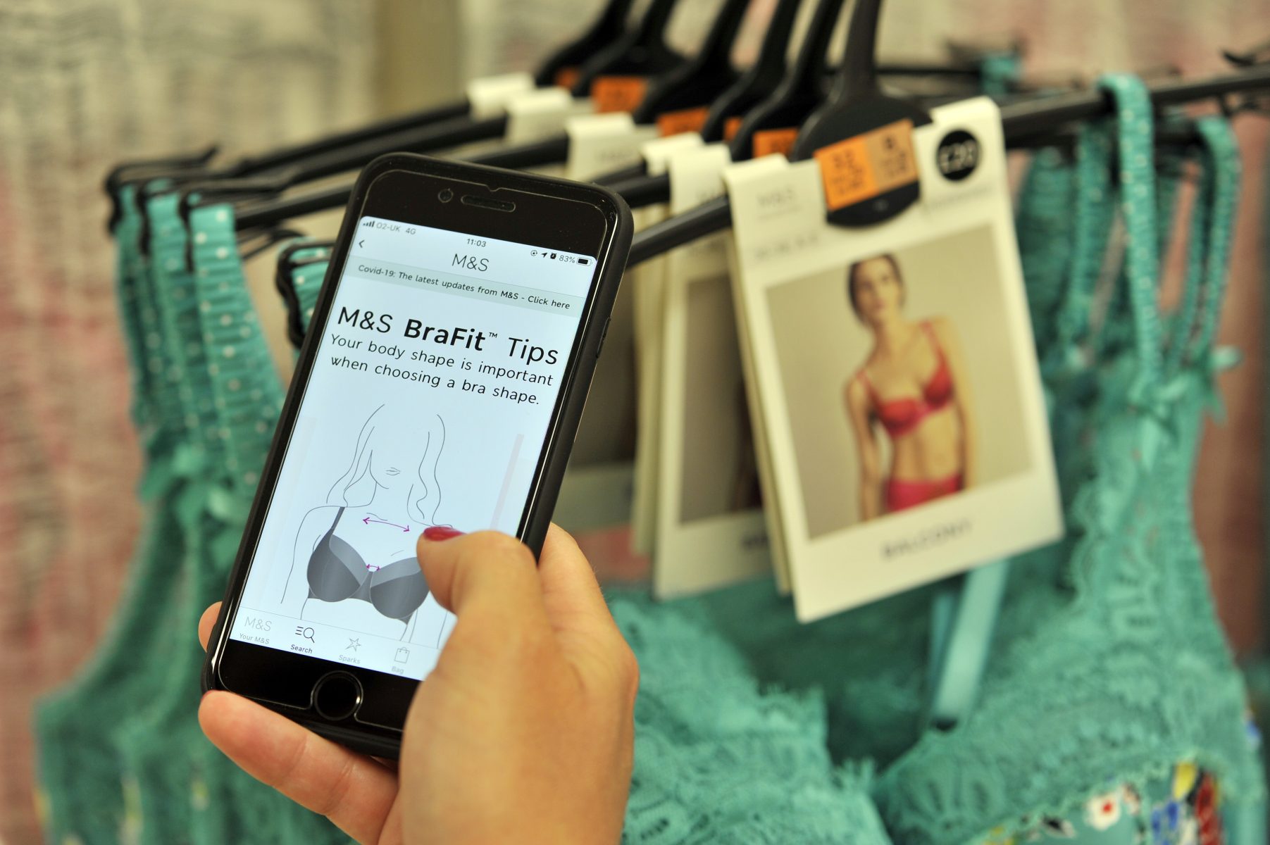 M&S brafitting goes digital