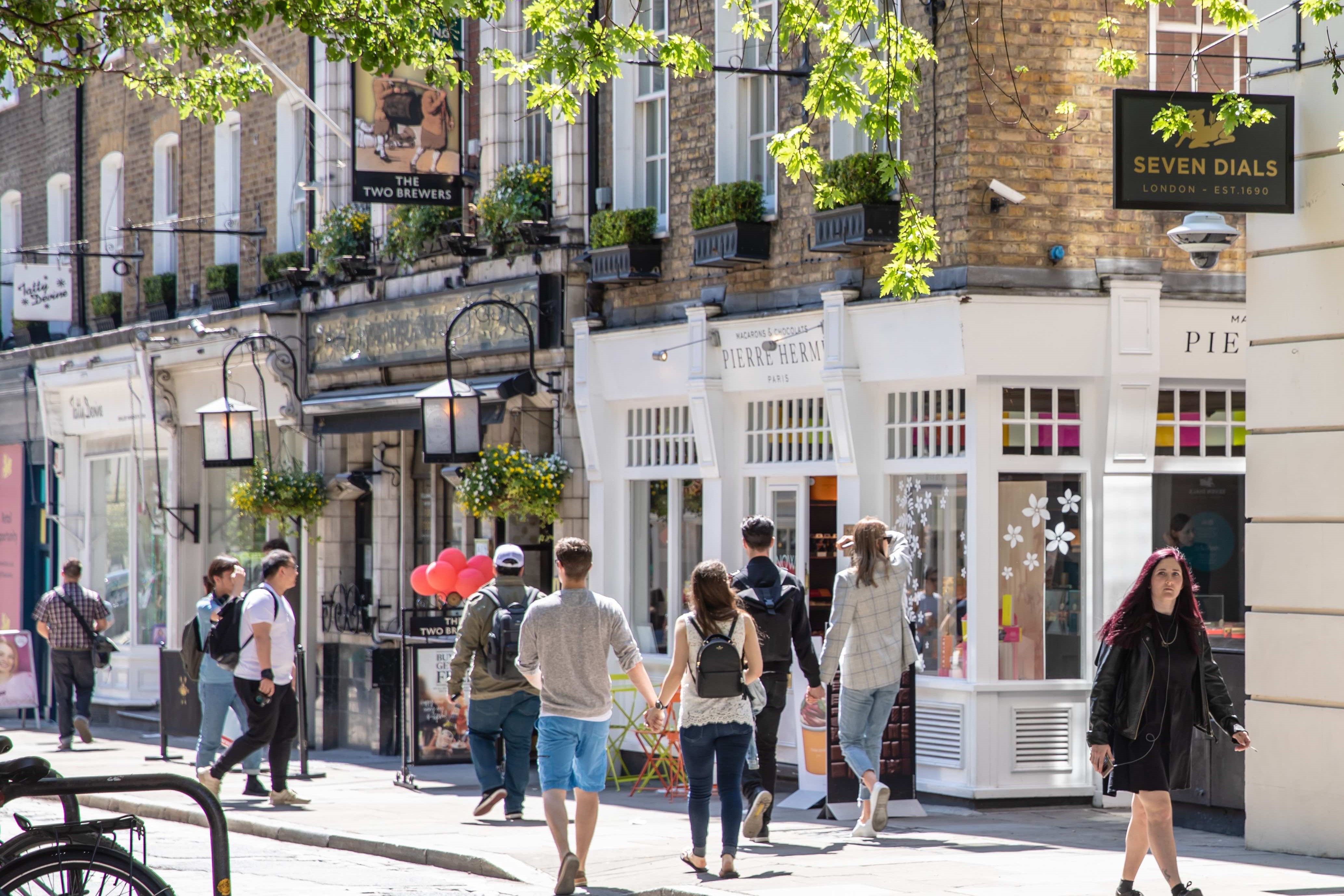 London's Seven Dials to be pedestrianised to boost trade