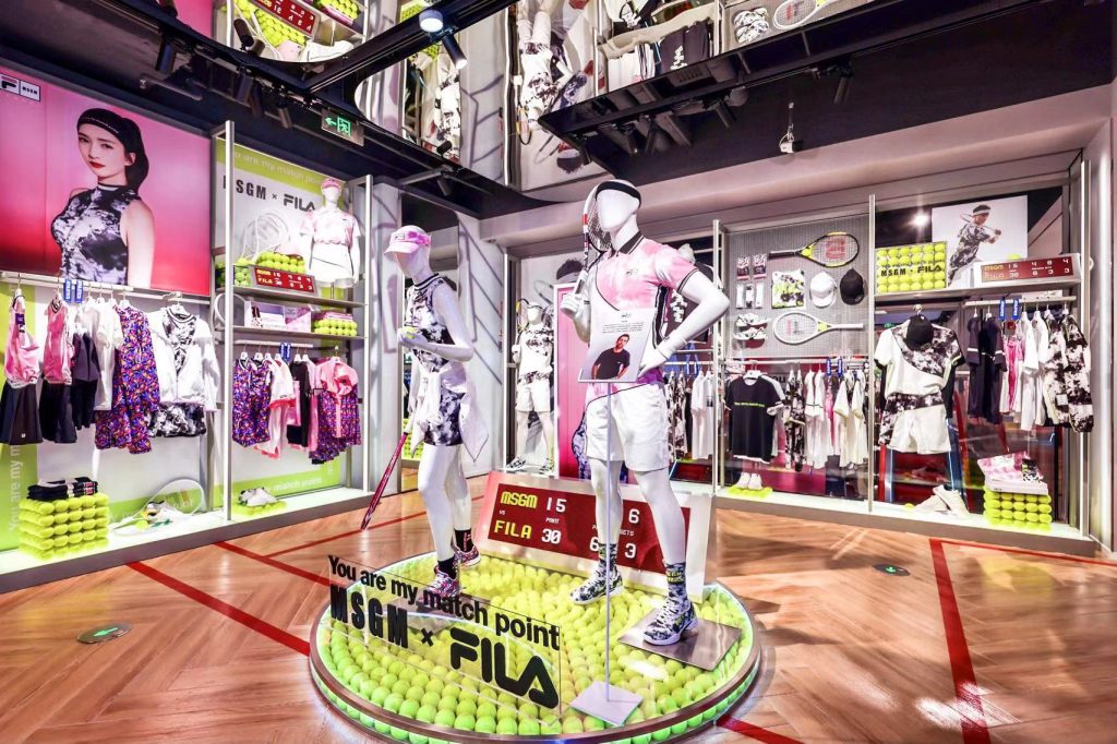 fila shoes showroom