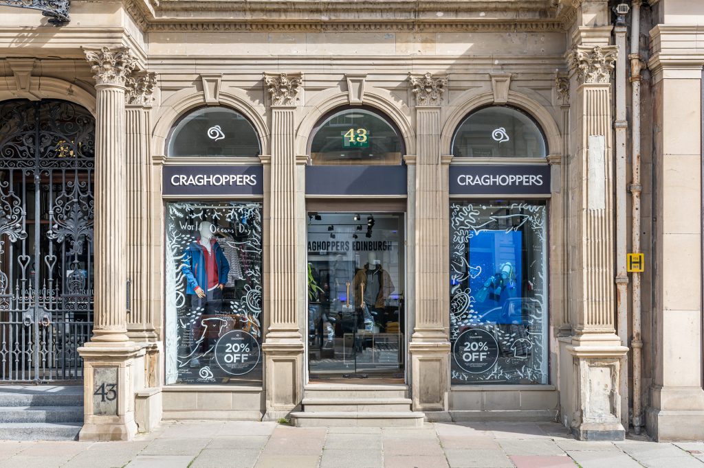 Craghoppers opens Edinburgh flagship store