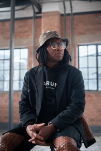 Founder and creative director of Labrum, Foday Dumbaya