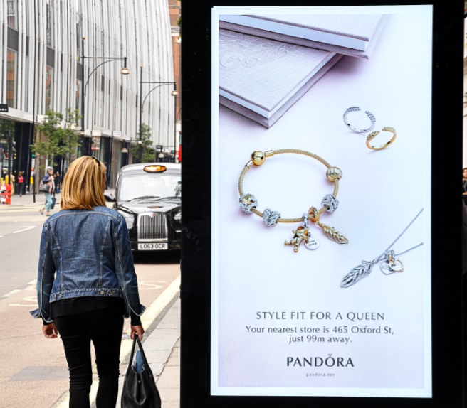Pandora invests in dynamic Out of Home advertising for new campaign Retail Jeweller