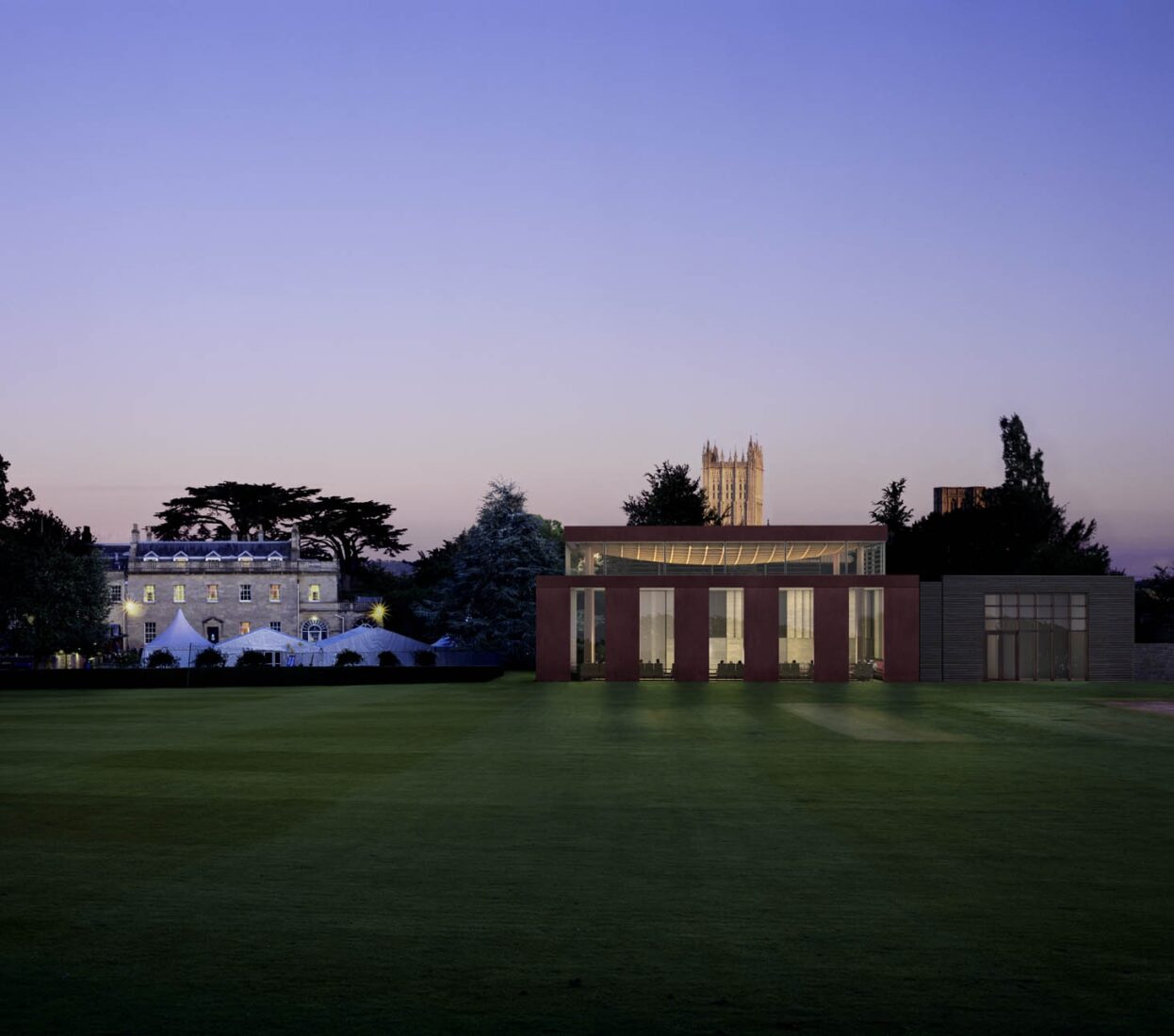 Cedars Hall, Wells Cathedral School by Eric Parry Architects