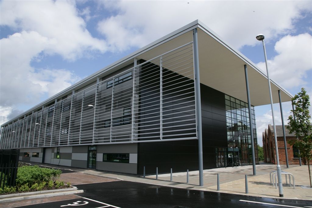 Derby College campus by Maber Architects