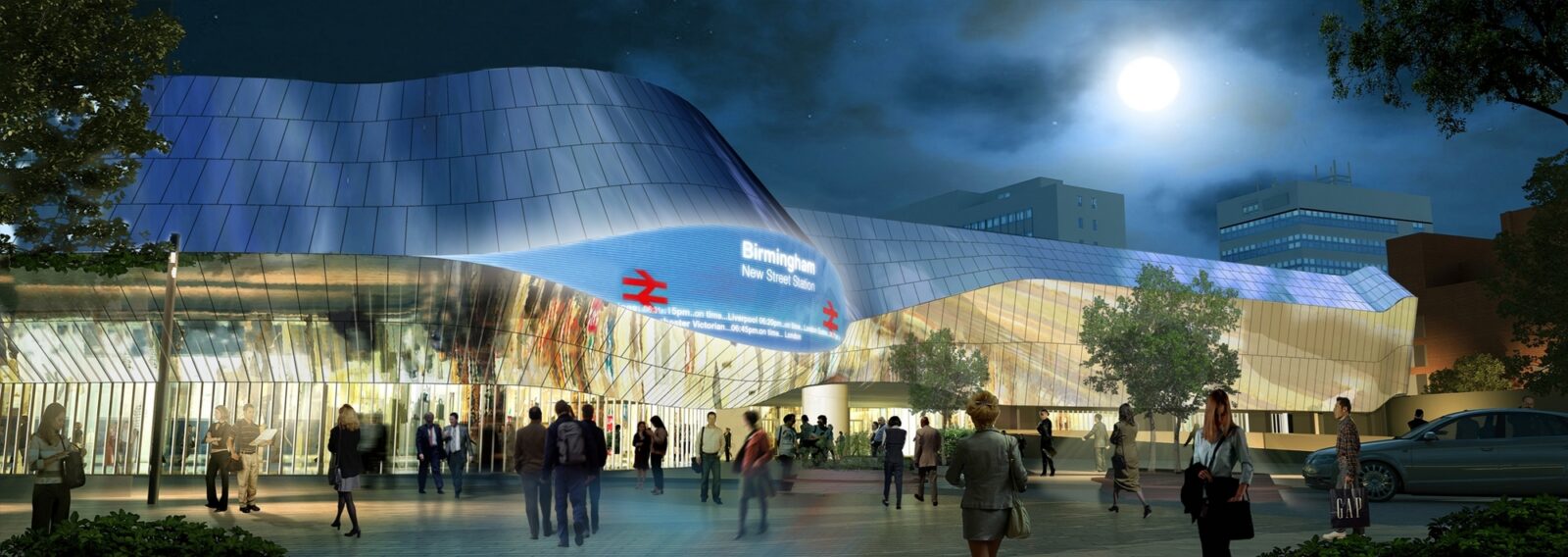 Birmingham New Street Station plans submitted for planning