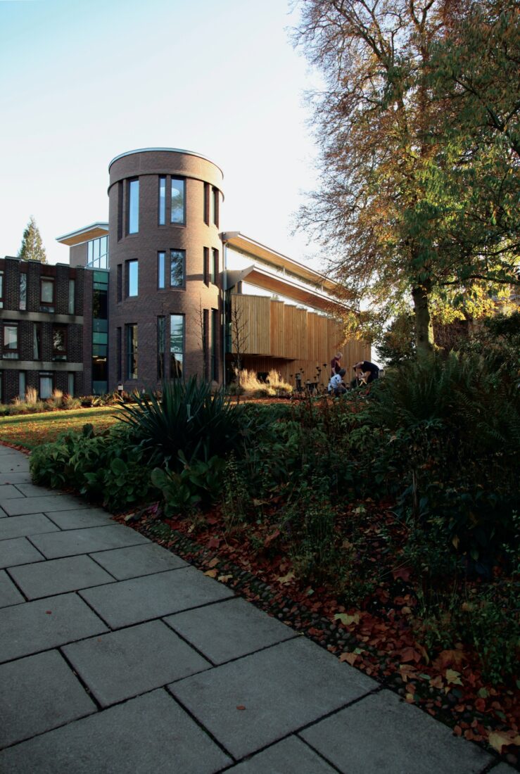 Fitzwilliam College Library and IT Centre, Cambridge, by Edward