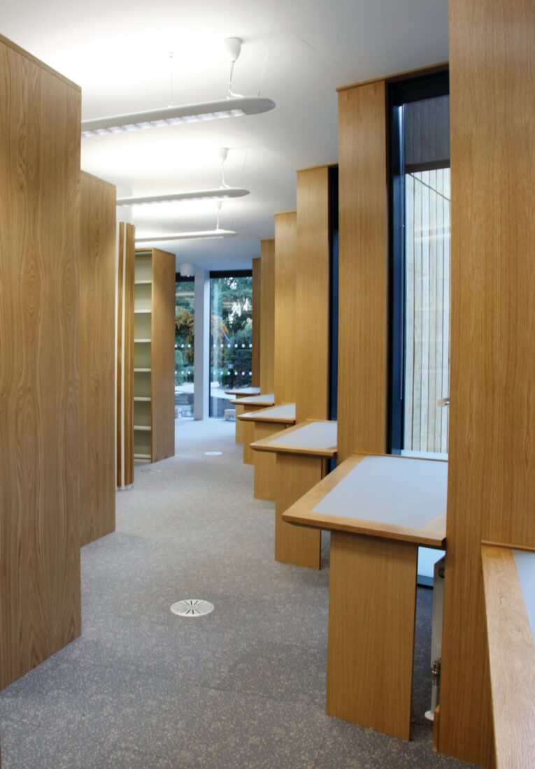 Fitzwilliam College Library and IT Centre, Cambridge, by Edward
