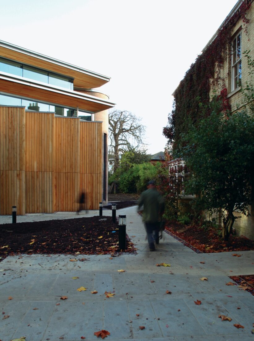 Fitzwilliam College Library and IT Centre, Cambridge, by Edward