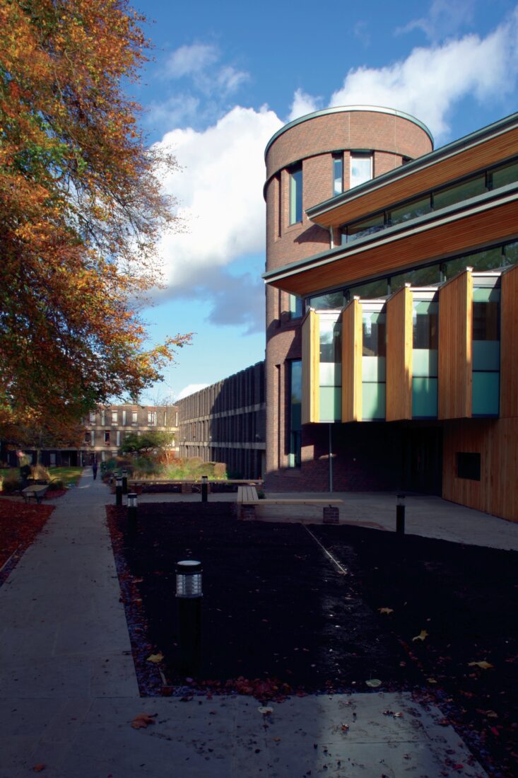 Fitzwilliam College Library and IT Centre, Cambridge, by Edward