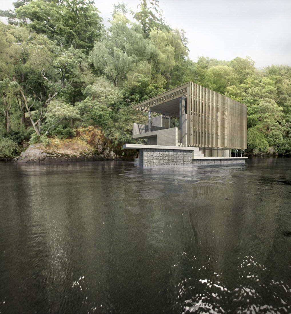 Boathouse Loch Ard By Sutherland Hussey