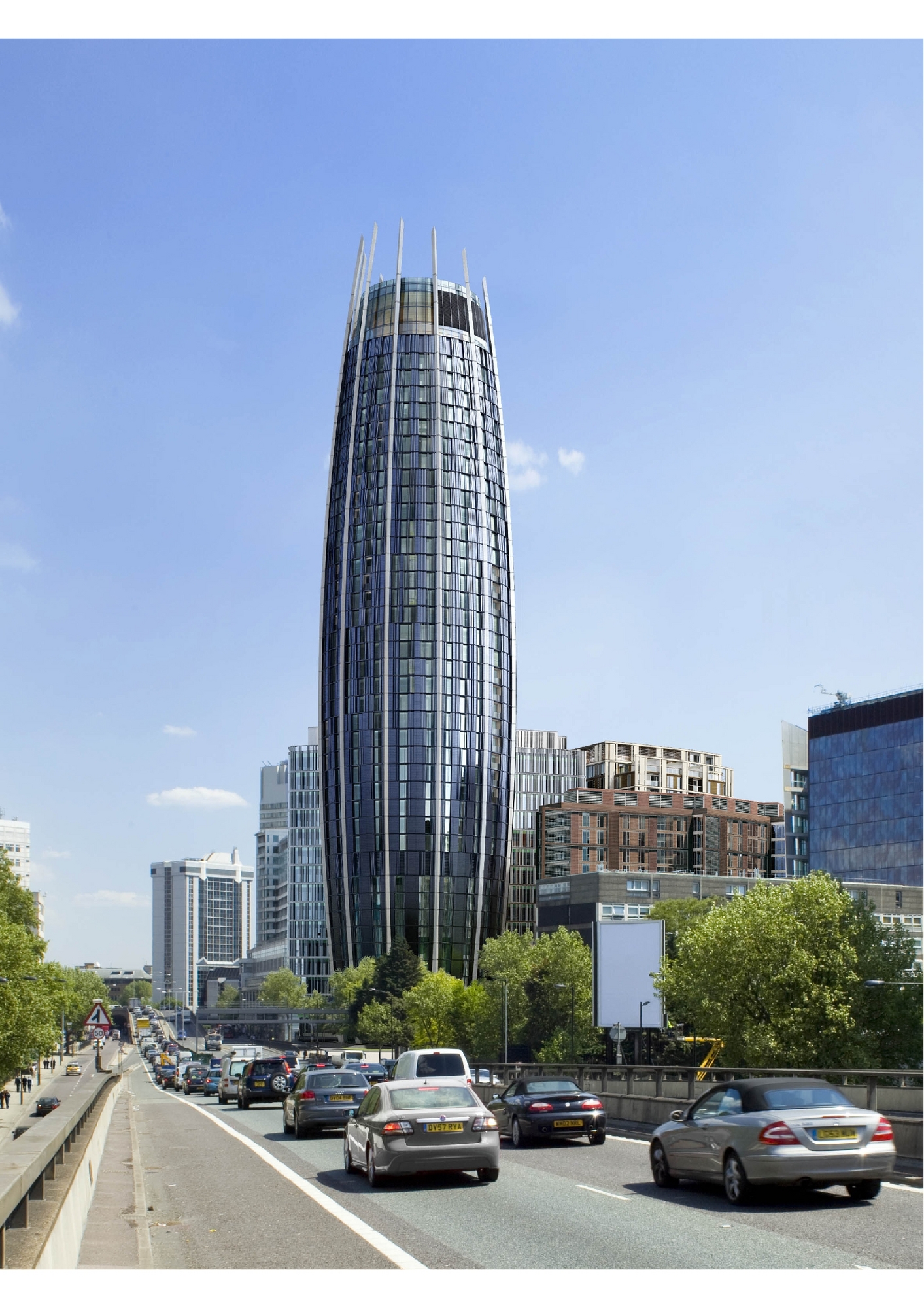 New Paddington tower marks Robin Partington's debut