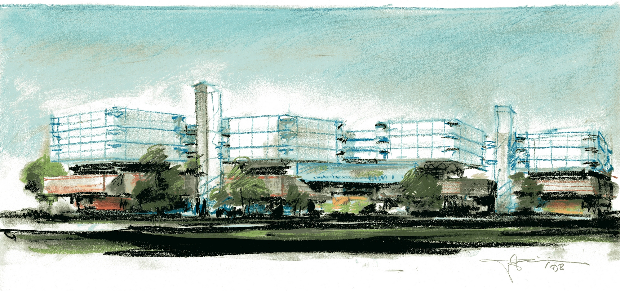 Architects' Sketchbook III: Rafael Viñoly