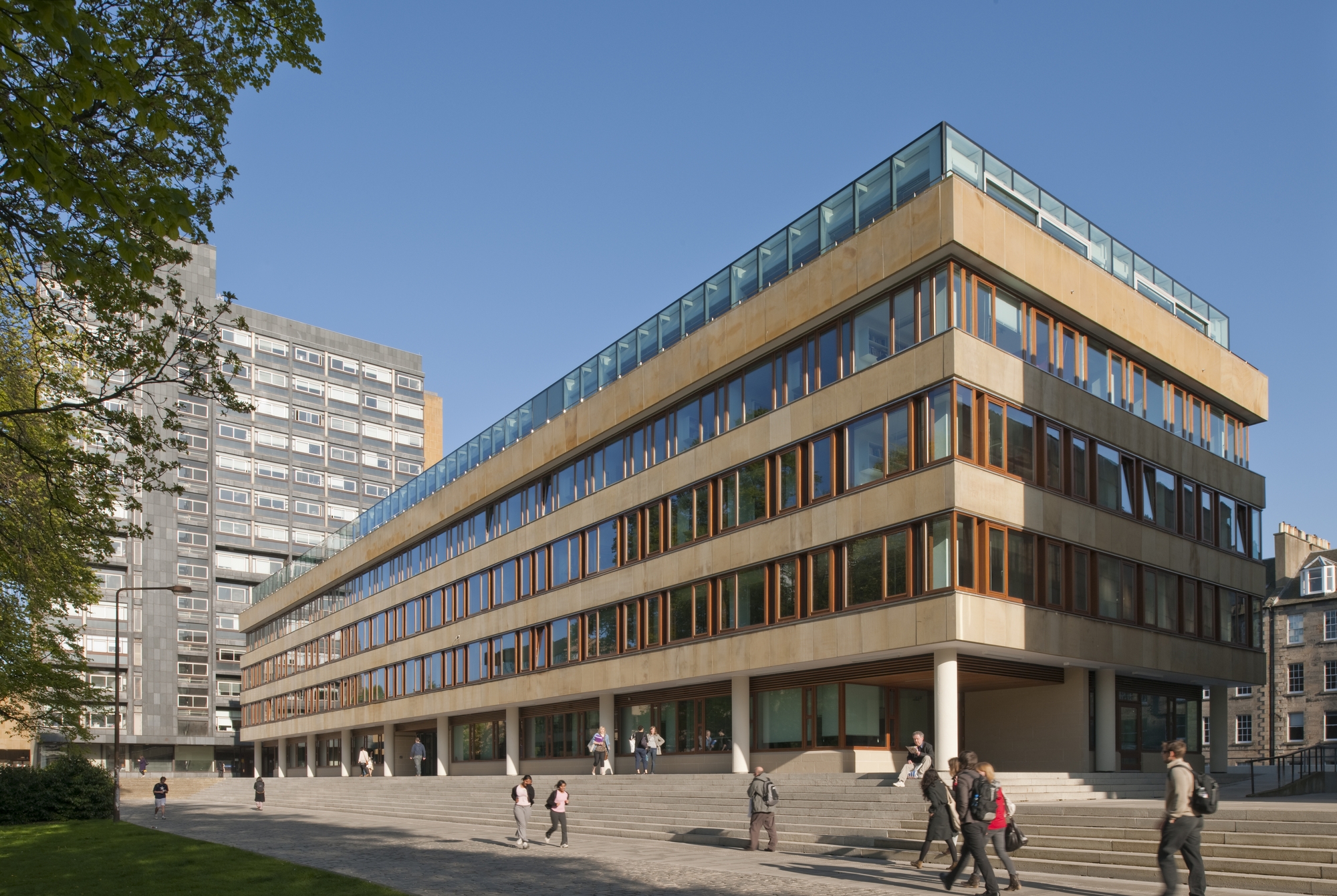 Business School, University of Edinburgh retrofit by LDN Architects
