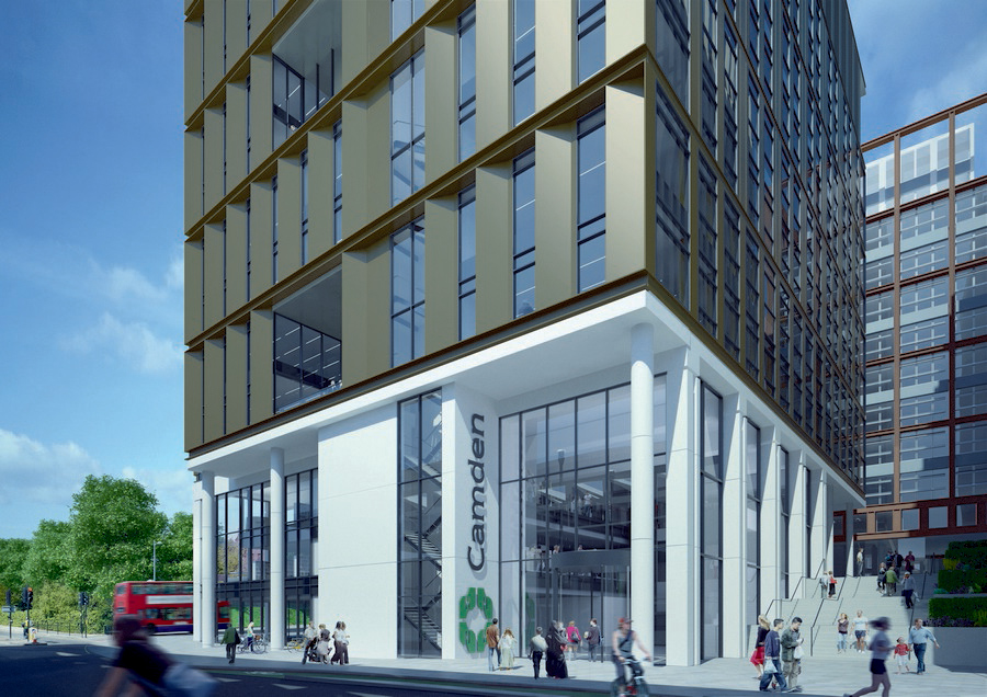 Associates' Camden Council offices on track for BREEAM Outstanding