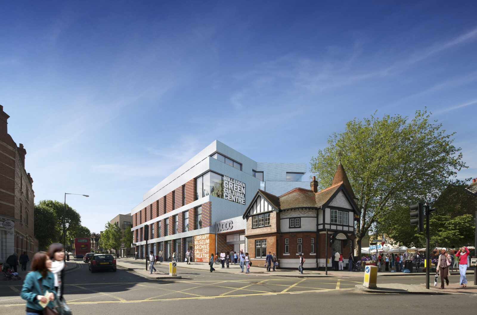 AHMM lands planning for Willesden Green cultural centre