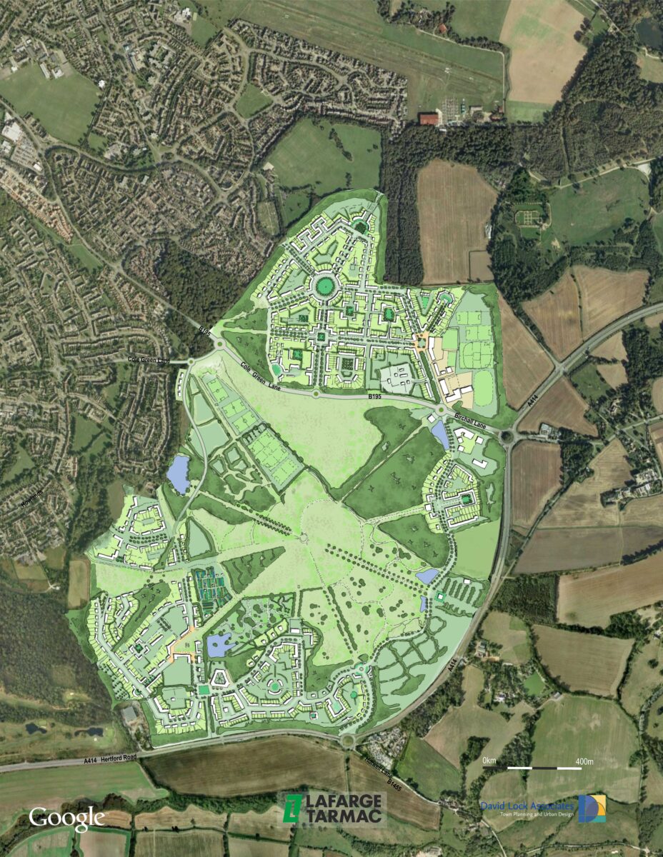 DLA floats Welwyn Garden City suburb extension