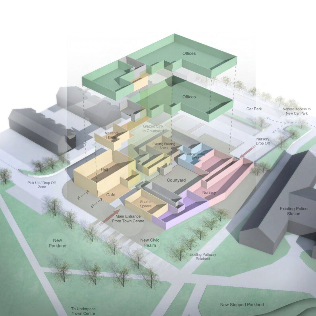 Collective Architecture submits £8m Cumbernauld Enterprise Centre