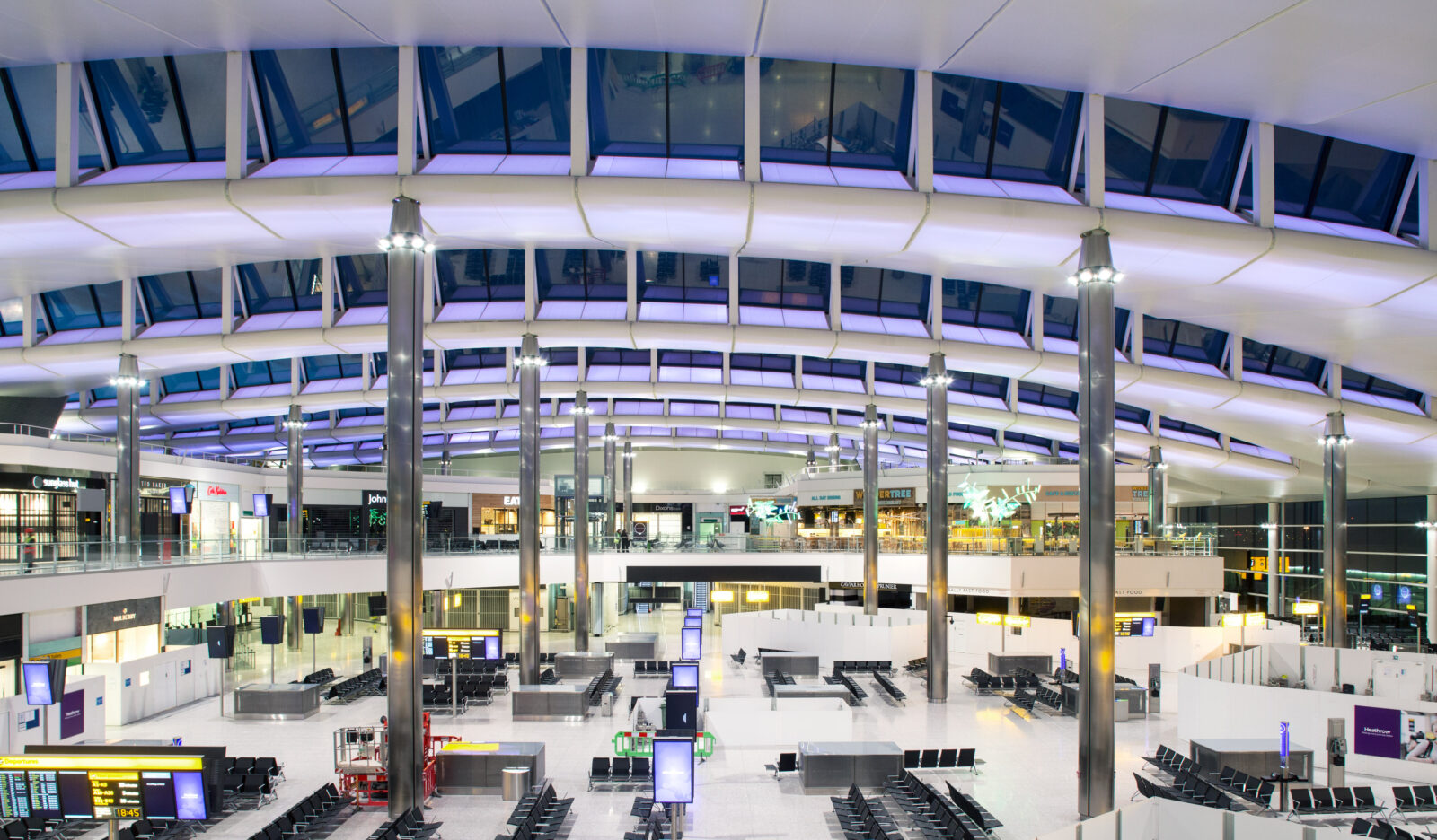 Luis Vidal's £2.5bn Heathrow Terminal building opens