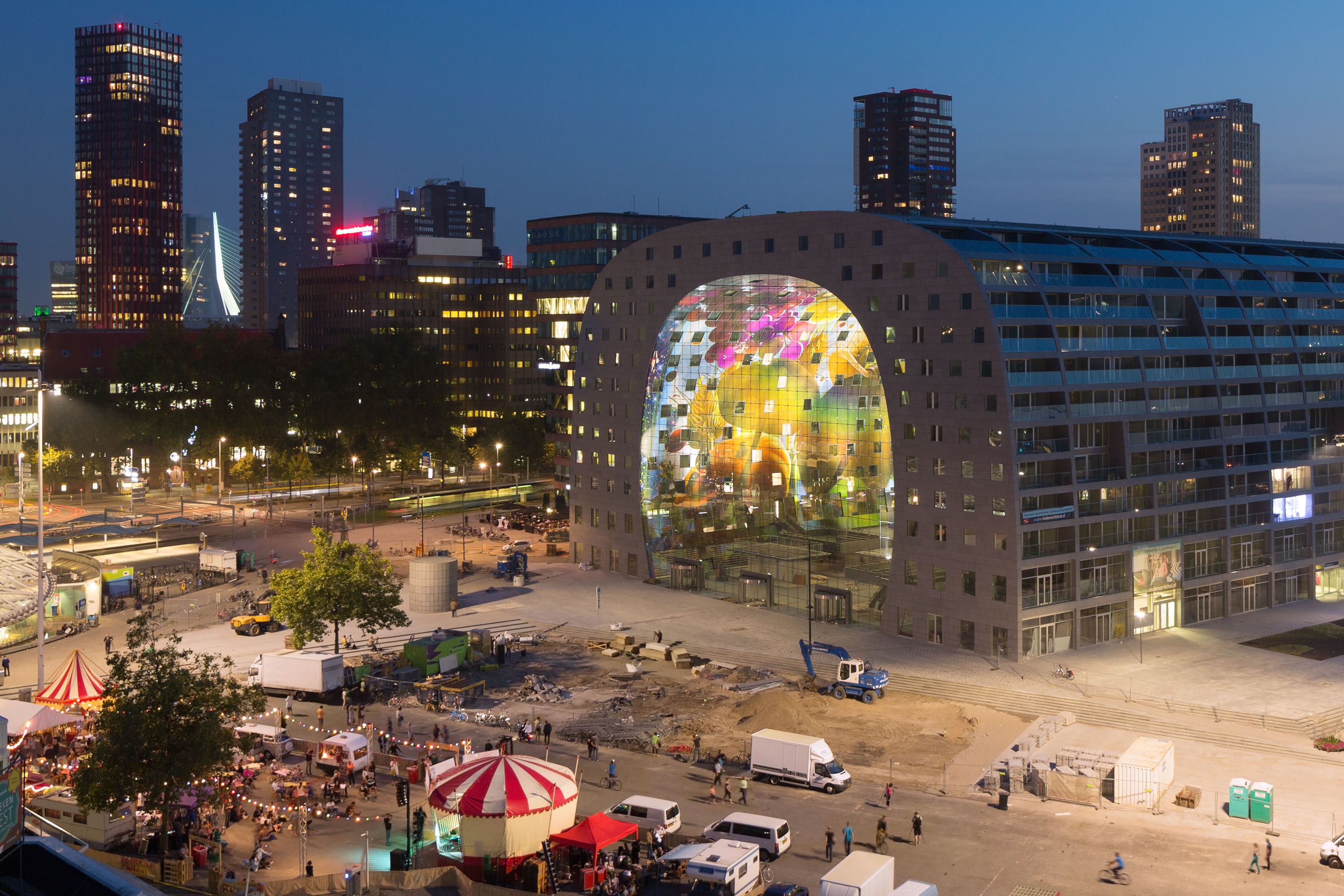 MVRDV completes Rotterdam market hall