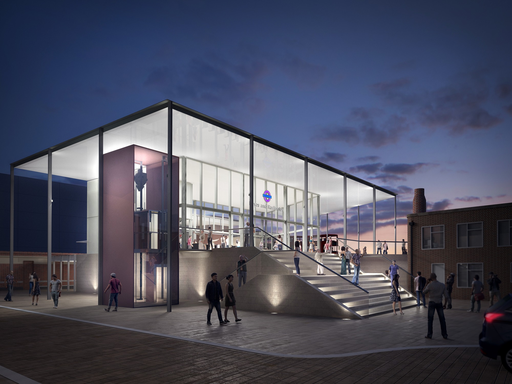 submits Hayes & Harlington Crossrail station plans