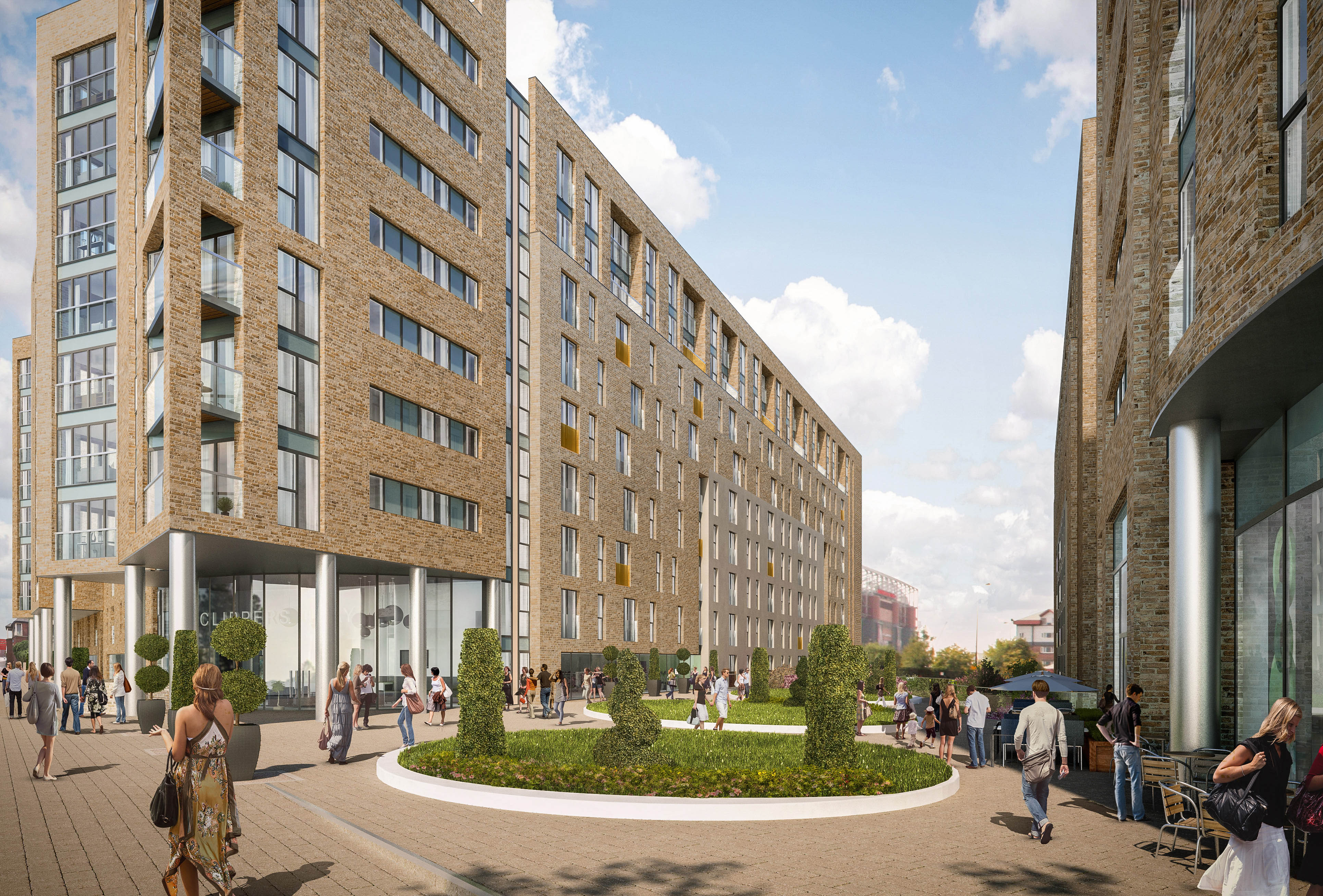 Leach Rhodes Walker Bags Go Ahead For Five Tower Salford Scheme